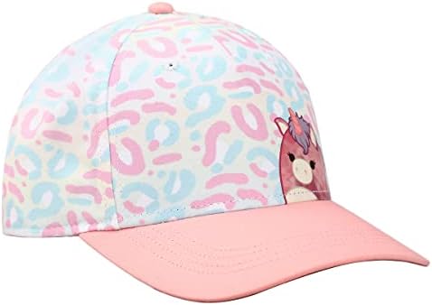 Squishmallows lola o unicorn multicolor tradicional ajustável chapéu rosa ajustável