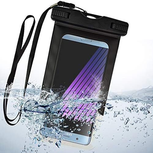 Caso à prova d'água universal IPX8 bolsa de telefone à prova d'água compatível com o Google Pixel 3A XL, 3A, Black