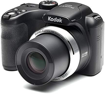 Kodak Pixpro AZ252 Astro Zoom 16MP Digital Camera com cartão SD Kodak 16GB e pacote de bolsa de viagem