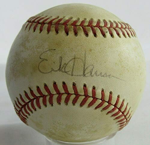 Erik Hanson assinou o Autograph Autograph Rawlings Baseball B113 - Baseballs autografados