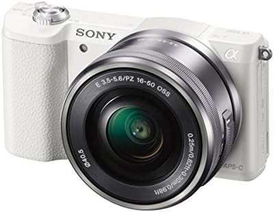 Sony A5100 de 16 a 50 mm de câmera digital sem espelho com lcd de 3 polegadas