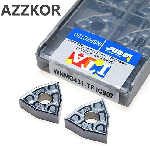 Inserções de carboneto de Fincos wnmg080404 -tf torneira CNC para torno de metal nc