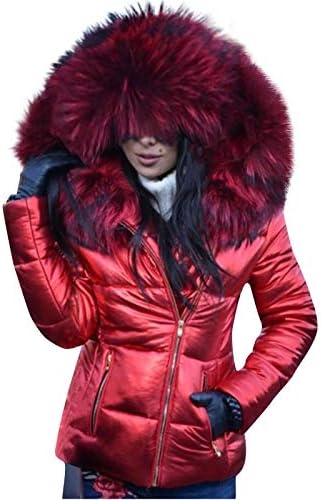 PrDeCexlu plus size elegante quebra -vento de manga comprida elegante para mulheres de inverno confortável e confortável com conforto de casaco sólido com