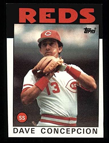 1986 Topps # 195 Dave Concepcion Cincinnati Reds NM/MT Reds