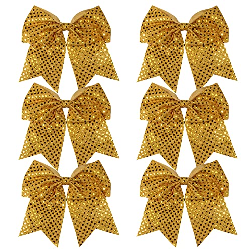 Raio de torcida de 8 polegadas Cheerleader Ponytailta