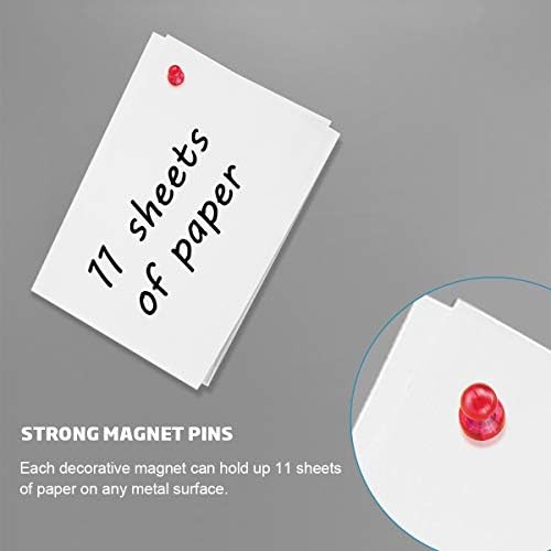 Ant Mag Magnetic Pins pinos fortes ímãs de pinos para frigorcidos calendários de quadros brancos mapas no pacote de 18 anos e escritório de 18 anos