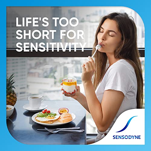 Sensodyne Proteção Completa Corde dentada sensível para dentes sensíveis - 3,4oz