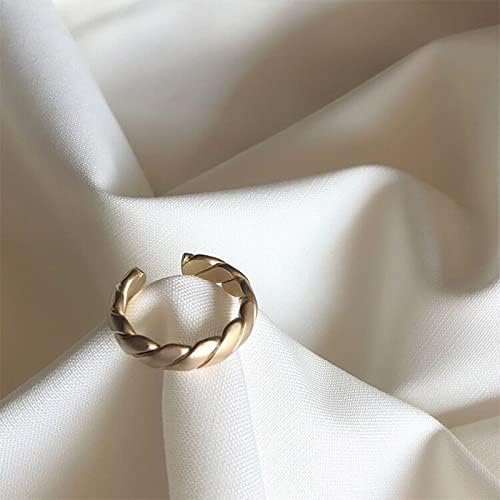 Anel de anel de personalidade anel de anel geométrico anel quadrado anel ajustável anel de enrolamento anéis de presentes