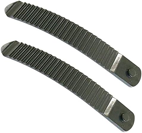 Um par de comprimento de 182 mm/161mm de peças de ligação ao tornozelo/dedo do dedo do pé para sapatos de snowboard preto // 307