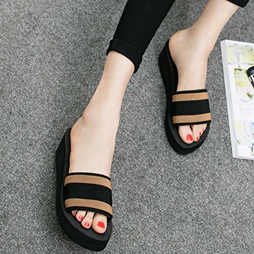 Sandálias femininas Sapatos casuais de verão Mulheres chinelo de verão Flips de chinelos de praia sandálias internas sandálias