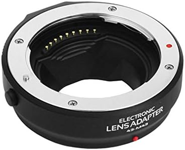 Adaptador de lentes AF de foco automático FOTGA para quatro terços da lente de montagem para micro quatro terços da câmera, Olympus