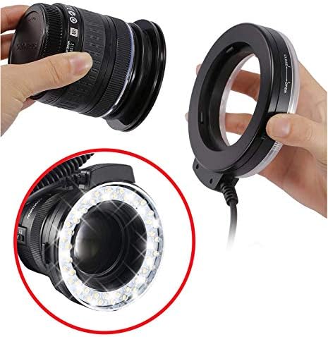 Luz de anel de Macro Dual para Fujifilm Finepix S8630
