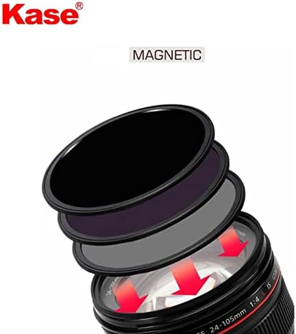 Kase 77mm Wolverine Profissional Magnético ND Kit Neutro densidade Filtro de Densidade Kit 77