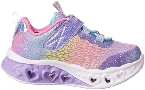 Skechers unissex-child flutter Heart Lights-Loves Sneaker