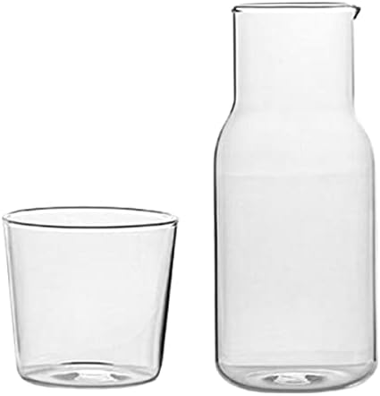 Cabilock Kettle Water Pitcher 1 Definir a água de água dispensadora de água jarro de jarro de copo de copo de copo com garrafas de água clara