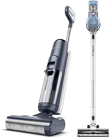 Tineco Floor One S5 Lavora de piso sem fio, pó de pó seco úmido e A11 Pet Cordless Stick Astraum Cleaner