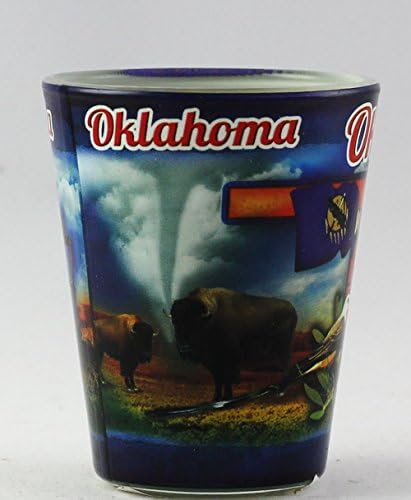 Oklahoma State Collage Shot Glass RTP