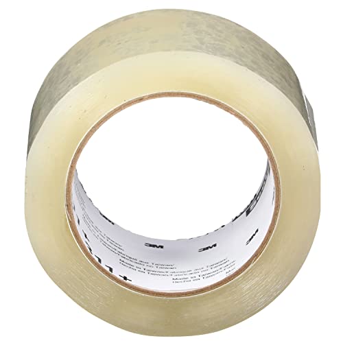 Scotch High Tack Box Sealing Tape 311+, remessa a frio, armazenamento de freezer, cor clara, 48 mm x 100 m, 36/estojo