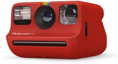 Pacote de Câmera Polaroid Go Instant Mini - Vermelho - Somente compatível com Polaroid Go Film + Polaroid Go Color Film - Double Pack - Somente compatível com a Câmera Polaroid Go