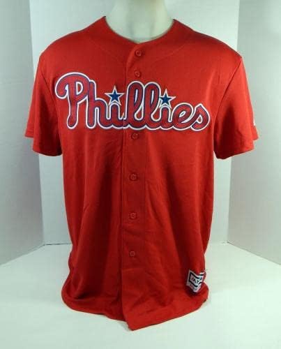 Philadelphia Phillies Blake Quinn #53 Game usou Red Jersey Ext St BP XL 824 - Jogo usado MLB Jerseys