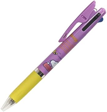 BS423B Snoopy 3 colorido caneta esferográfica, JetStream 0,5, roxo