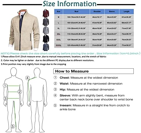 Jaqueta e inverno Moda masculina Cardigã solto de camisola quente Stand Stand Collar Twitting Coat Jackets para homens