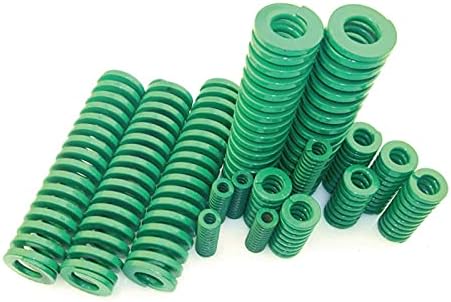 As molas de compressão são adequadas para a maioria dos reparos I 1 molde mola de mola de mola verde pesado estampagem mola diâmetro externo 25 mm diâmetro interno de 12,5 mm de comprimento 20-300 mm para hardware
