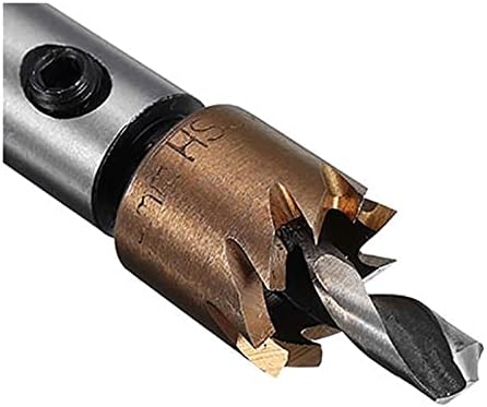 Cortador de moagem de superfície 12-20mm M35 HSS Ponto SAW Cutter Cutter Wood Metal Drilling Tool de perfuração elétrica Bit Ferol Acessórios