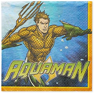 Aquaman para o almoço guardanapos, 16 acusações