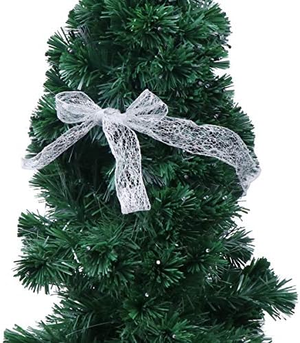 Toyandona Christmas Ribbon 3pcs natal fita de fita poli para decorações de árvores de natal grinalduar guirlanda embrulhando fita com