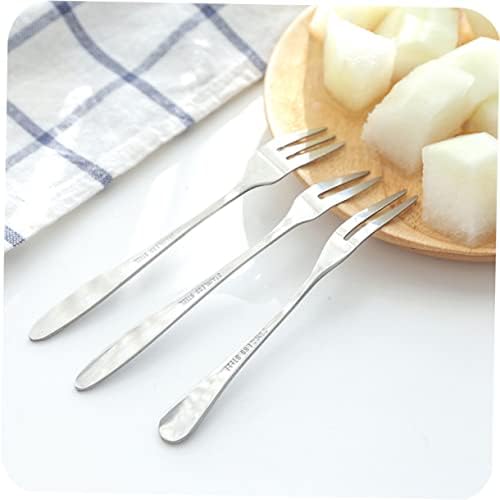 Upkoch spork para manusear restaurante de cozinha três cestas de aperitivo de bolo de bolo inoxidável frituramento