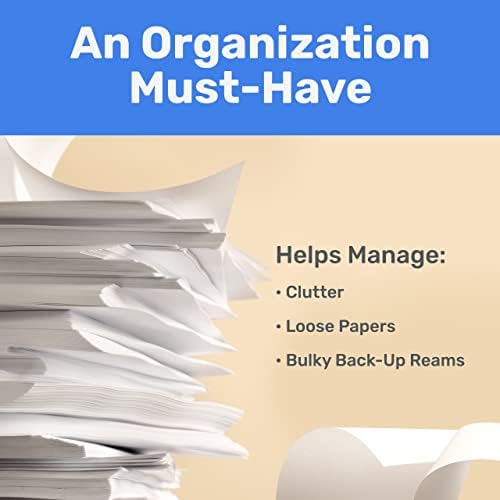 Encontre o dispensador de resma de papel - 16 x 30,5 x 15,5 polegadas - cópia do suporte do rack de armazenamento e organizador - armazenamento de papel para escritório e estúdio - material escolar - cinza