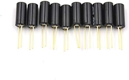 10pcs Novo SW520D Sensor de vibração Metal Ball Tilt Spring interruptor 5.211.5 Gold/prata Posição de agitação SW -520D Tilt