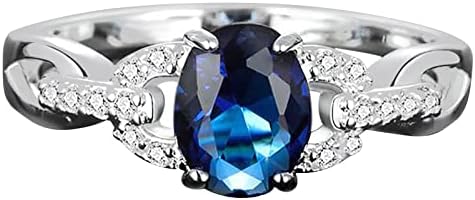 Anéis para mulheres 2023 Presentes de aniversário Presente grande anel Diamante grande grande pedra preciosa anel de anel de anel de