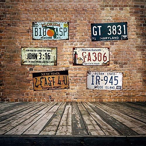 HCHANA VINTAGE Costa Rica Pura Vida Placa de carro Sinais de metal placa de lata Poster de parede para garagem Man Cave Cafe Bar Pub Beer Patio Home Decor