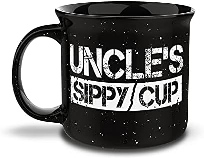Shop4ever tio do tio Sippy Cup novidade Campfire Sparkled Coffee Caneca de caneca de caneca de chá de chá ~ Dia dos pais ~