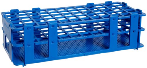 SP BEL-ART ON-WIRE TEST TUBE RACK; Para tubos de 13 a 16 mm, 60 lugares, azul