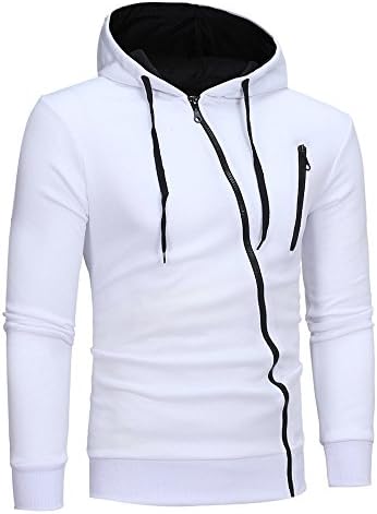 Sacor Apparel Sweatshirt Capuz de capuz Tops Tops Sleeve Hooded Jacked Mens 'Outwear