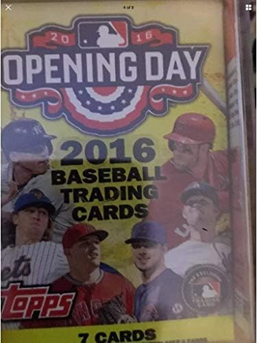 MLB Topps Abertura do dia de beisebol Blaster Box Carting, 11 pacotes