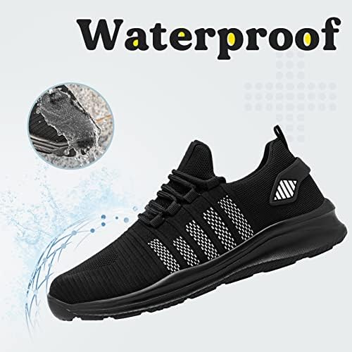 Sapatos à prova d'água de pluma fluida para homens de tênis de tênis com tênis com tênis de tênis com água resistente à água