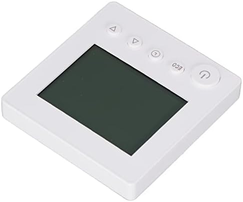 Aquecimento elétrico Termostato Botão LCD Visor digital Termostato Painel inteligente 95 240V Termostato de temperatura aquecida elétrica para controles remotos e termostatos