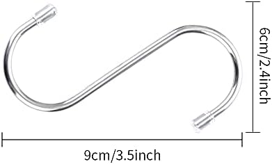 Ldirect 10 PCs S ganchos em forma de cabide