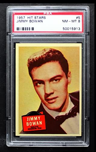 1957 Topps 5 Jimmy Bowan PSA PSA 8.00