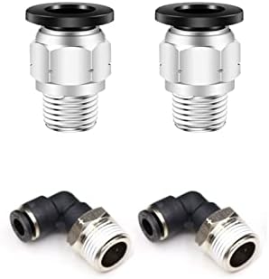 CEKER 1/4 OD x 3/8 NPT MASCH LINHA COLA TELO DE PURLINHAS PUSTRAS PUSHES POSSAR PARA CONECTAR ATRABILIDADES DE AR ​​AR ARJUSTOS