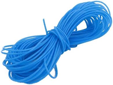 X-dree 0,46mmx0,76 mm Tubulação azul de alta temperatura resistente a PTFE 5 metros 16,4 pés (Tubazione Blu resistente Alte