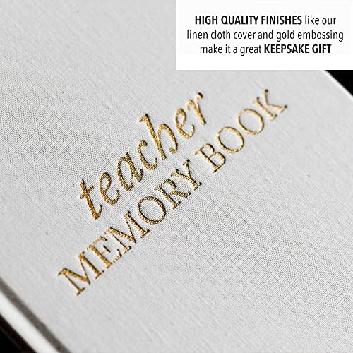 Revista de notebook para professores - 20 anos de lembranças de lembranças escolares para professores - Fim do ano do ano