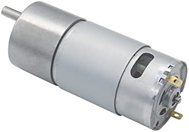 DC Motor Diy Motor Motor Motor DC 12V Com caixa de engrenagem Motor de redução de miniatura CC de alta torque 28/53/86/110/160/260/480/770/1450/2300RP: