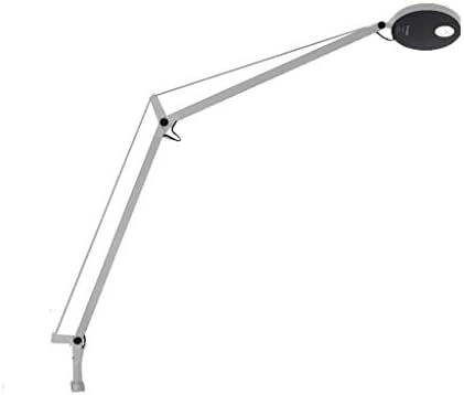 Artemide Demetra LED 9,2W 27K Lâmpada de mesa branca com suporte de mesa