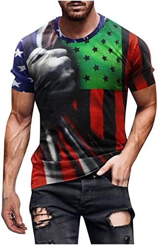 Camisetas de bandeira americana para homens, camisetas de bandeira dos EUA de Tampa A angustiada