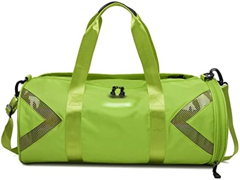 GPPZM Feminino Feminino Bolsa de ginástica seca Treinamento molhado NATAÇÃO Fitness Yoga Travel Bolsas de bagagem feminina com compartimento de sapatos